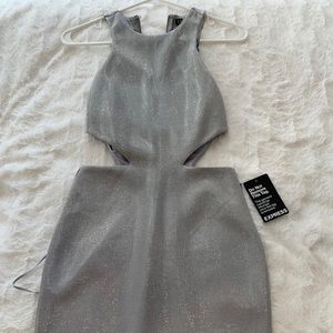 Silver dress